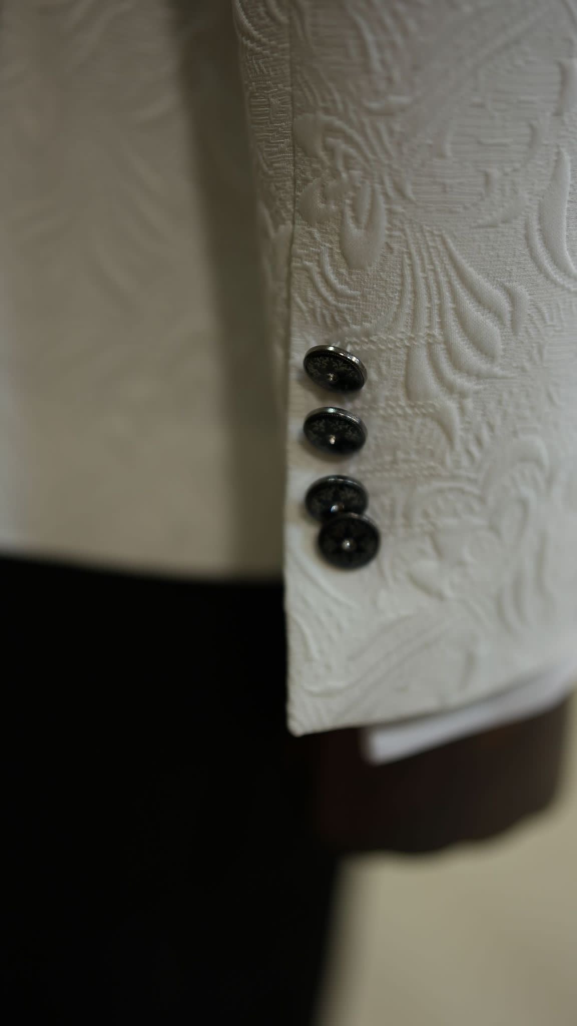 Bojoni Paruri Blue Slim Fit Velvet Shawl Lapel Wool Tuxedo