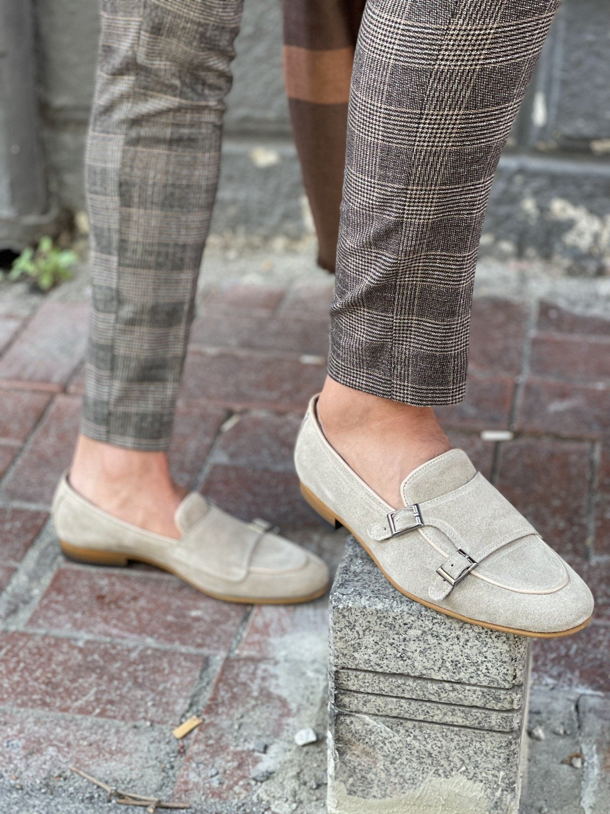 Bojo Suede Beige Leather Loafer-baagr.myshopify.com-shoes2-BOJONI