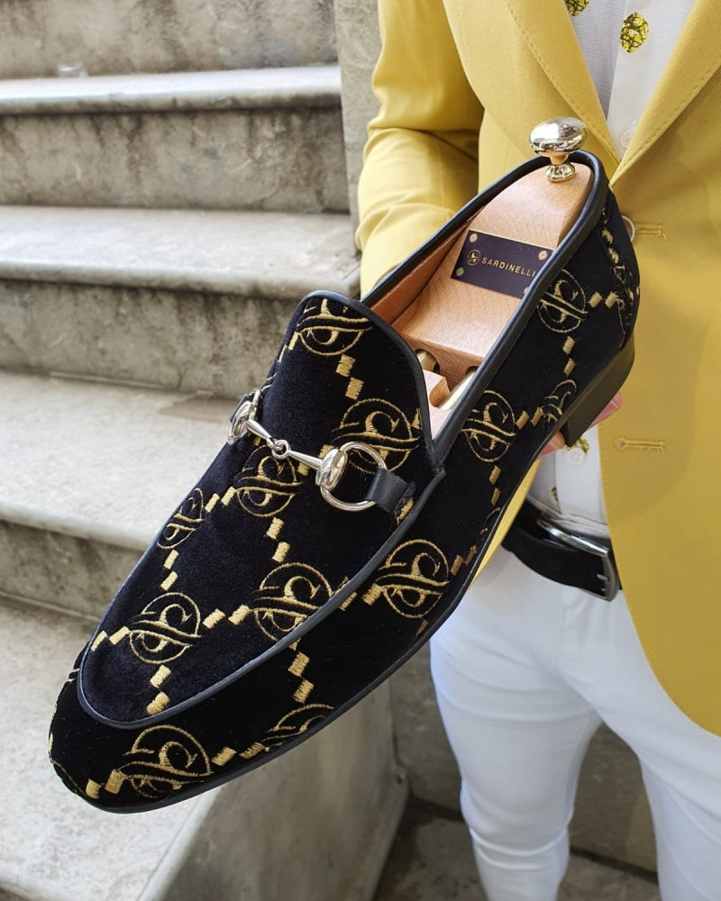 Bojo Bellingham Black Velvet Loafer-baagr.myshopify.com-shoes2-BOJONI