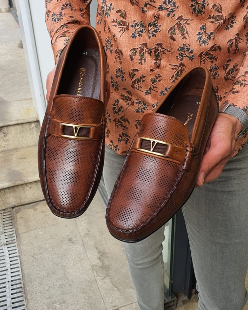 Custer Tan Bit Loafers-baagr.myshopify.com-shoes2-BOJONI