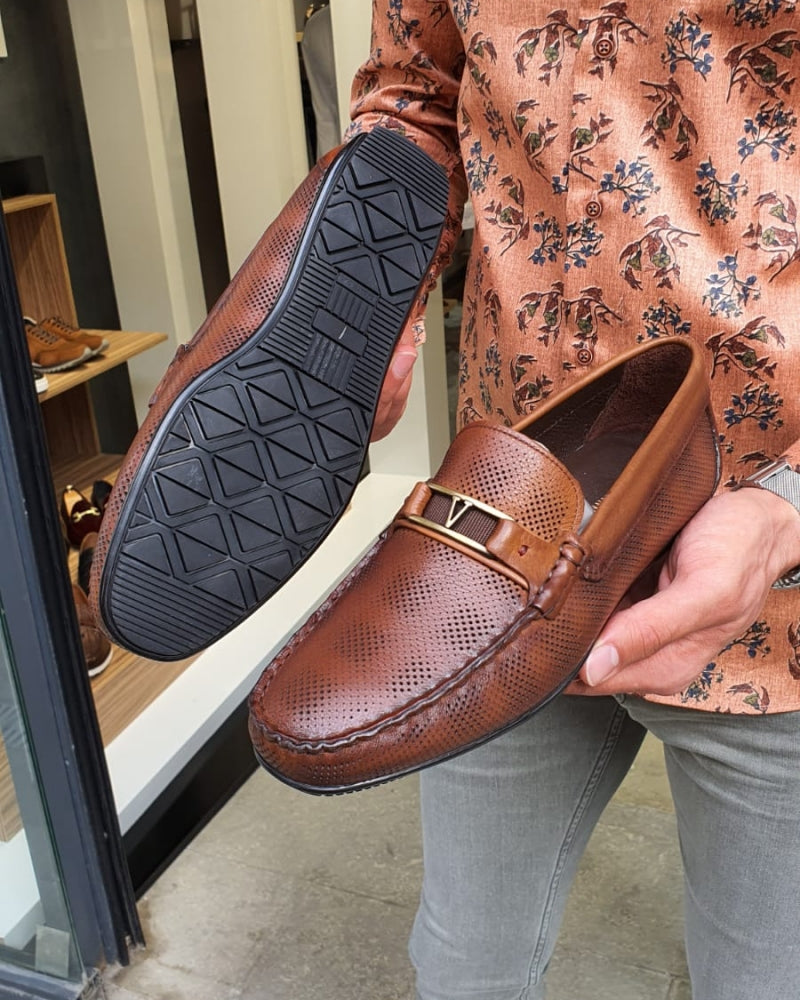 Custer Tan Bit Loafers-baagr.myshopify.com-shoes2-BOJONI