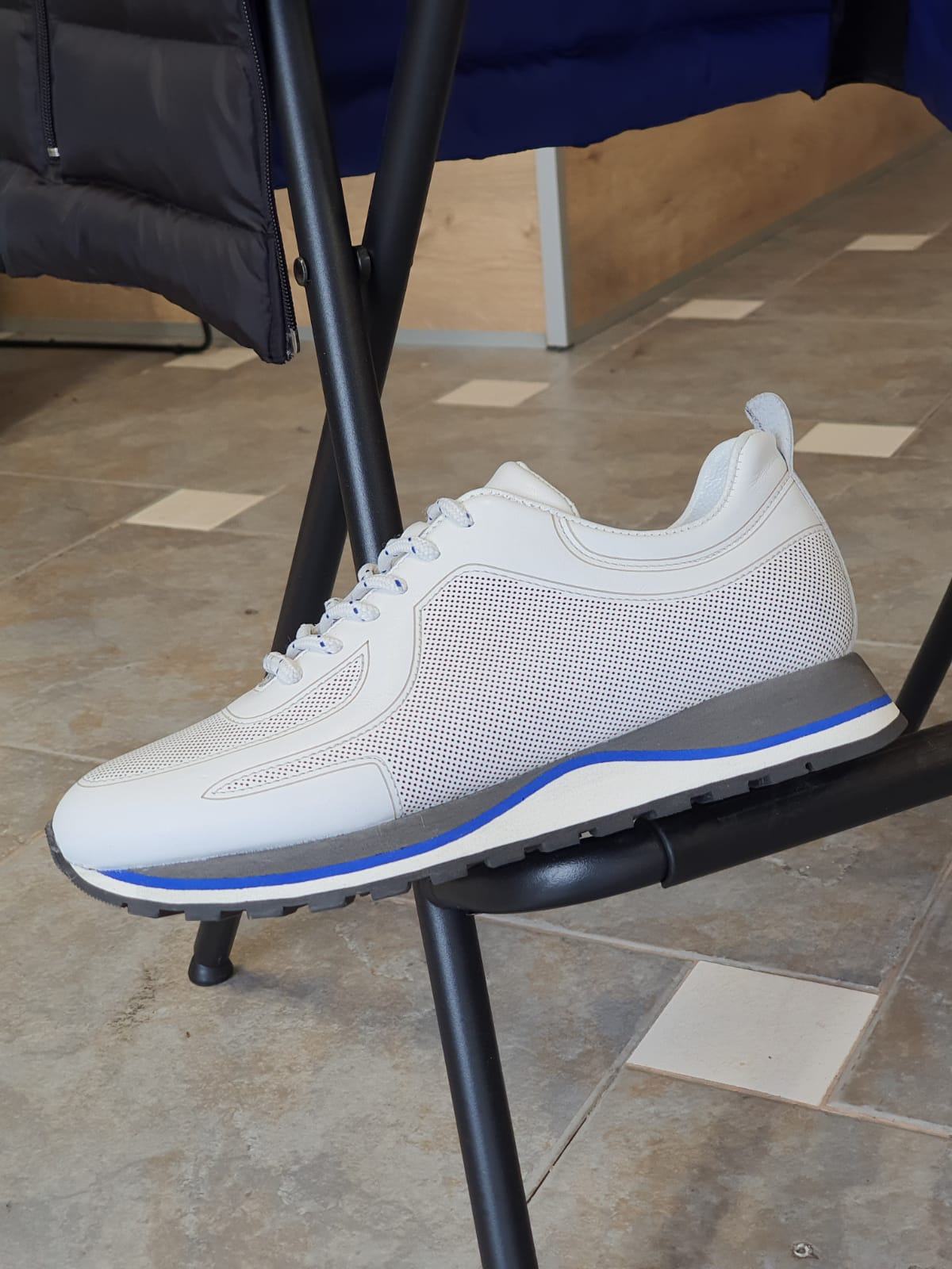 Monteri White High-Top Lace Up Sneakers-baagr.myshopify.com-shoes2-brabion