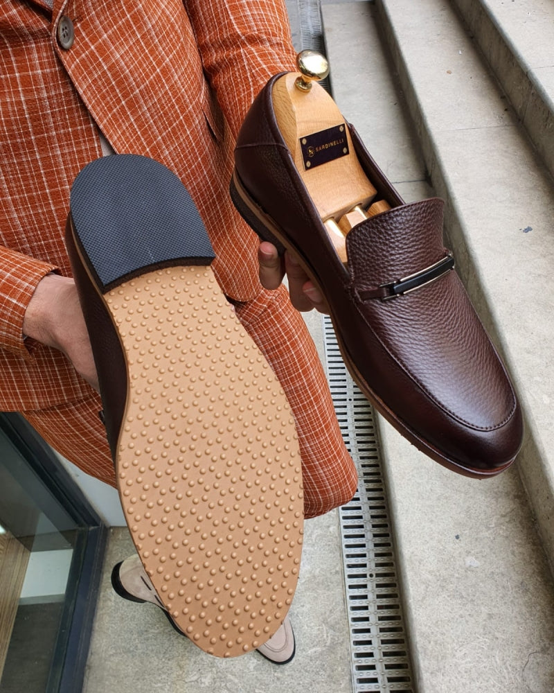 Bojo Fort Worth Brown Buckle Loafer-baagr.myshopify.com-shoes2-BOJONI