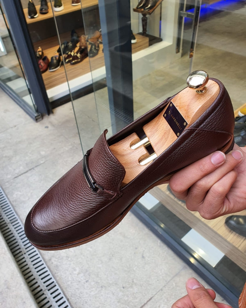 Bojo Fort Worth Brown Buckle Loafer-baagr.myshopify.com-shoes2-BOJONI