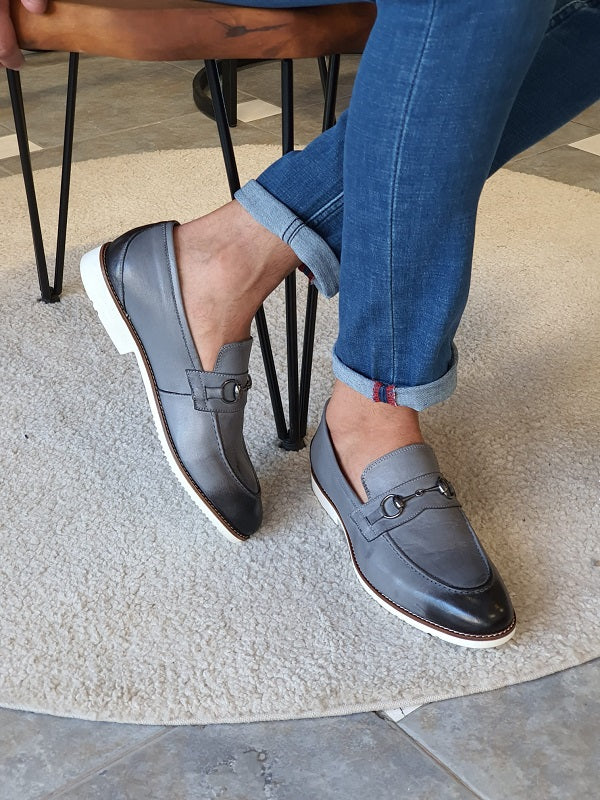 Jack Gray Bit Loafers-baagr.myshopify.com-shoes2-brabion