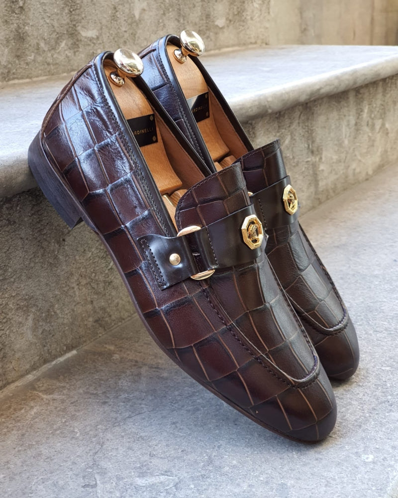 Lance Brown Leather Buckle Loafer-baagr.myshopify.com-shoes2-BOJONI