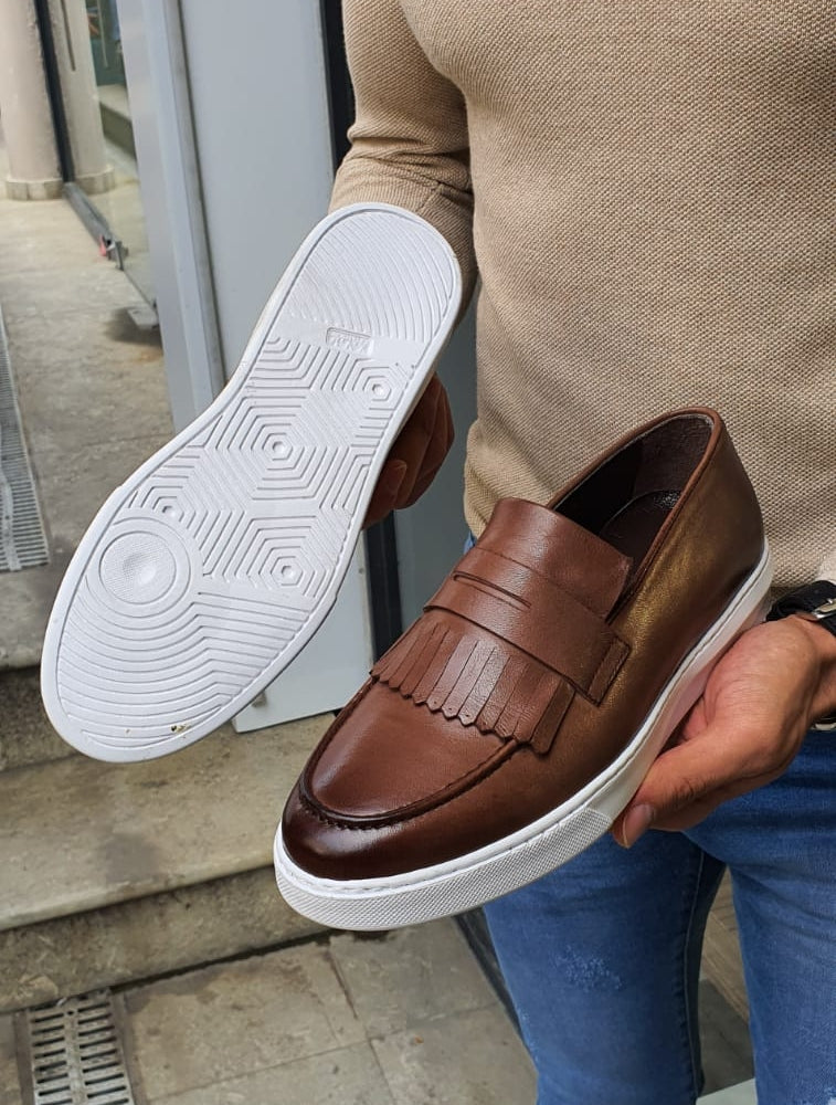 Pierre Brown Kilt Loafers-baagr.myshopify.com-shoes2-BOJONI