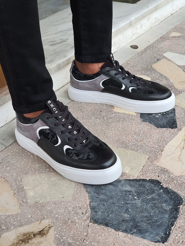 Salerno Black High-Top Lace Up Sneakers-baagr.myshopify.com-shoes2-brabion