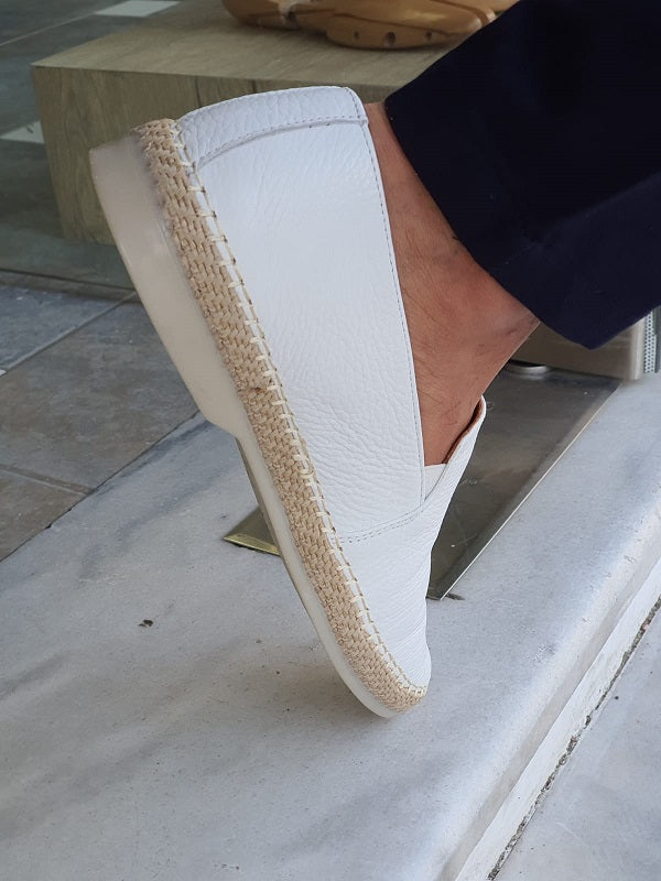 Salerno White Slip-On Loafers-baagr.myshopify.com-shoes2-brabion