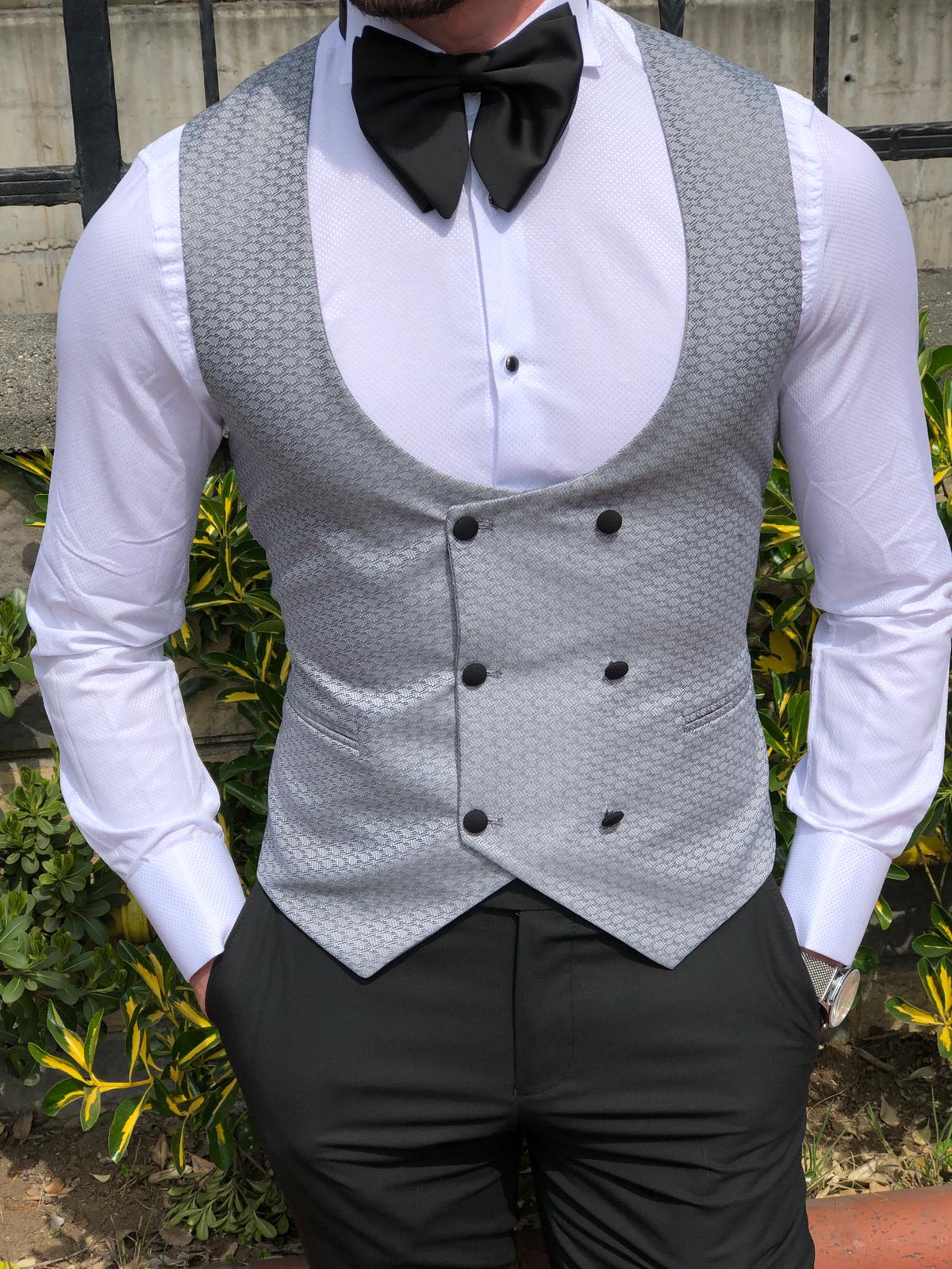 Hendiff Slim-Fit Tuxedo Gray-baagr.myshopify.com-suit-BOJONI