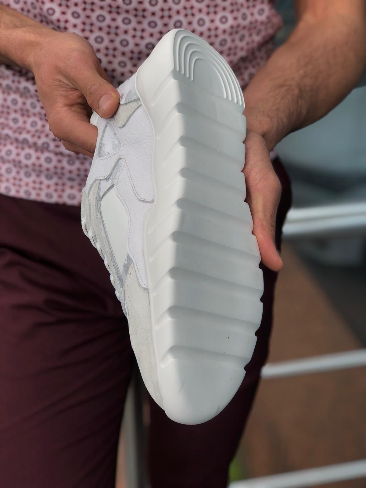 Laced Sports Sneakers  White-baagr.myshopify.com-shoes-BOJONI