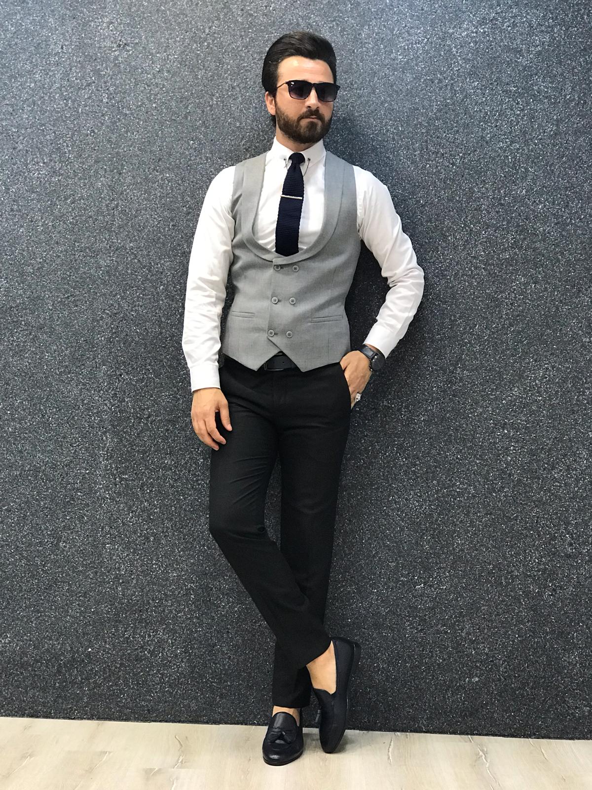 Black Plaid Slim Fit-baagr.myshopify.com-1-brabion