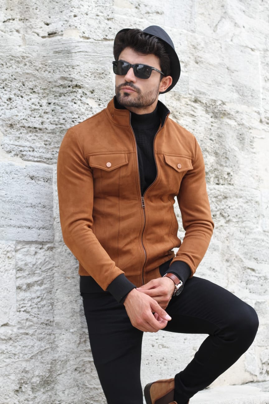 Carlos Slim-Fit Coat Camel-baagr.myshopify.com-Jacket-BOJONI