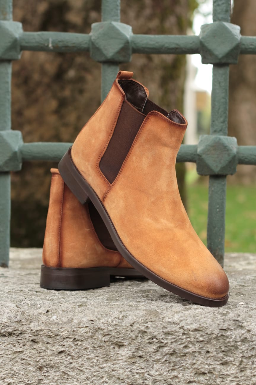 Classic Chelsea Boots in Tan-baagr.myshopify.com-shoes2-BOJONI