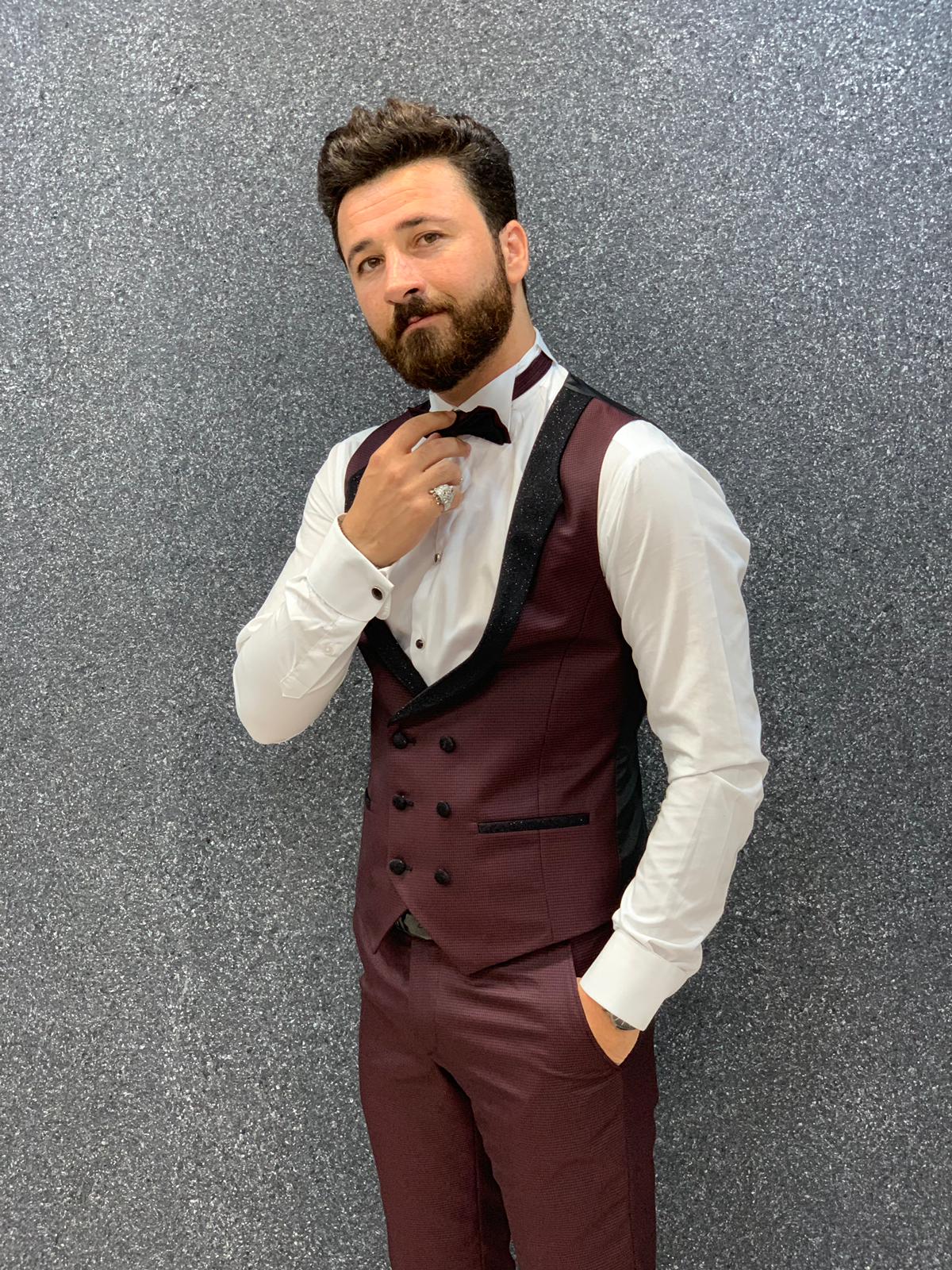 Santos Slim Fit Tuxedo Red-baagr.myshopify.com-1-brabion