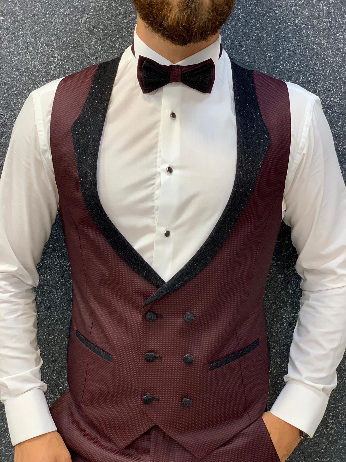 Santos Slim Fit Tuxedo Red-baagr.myshopify.com-1-brabion
