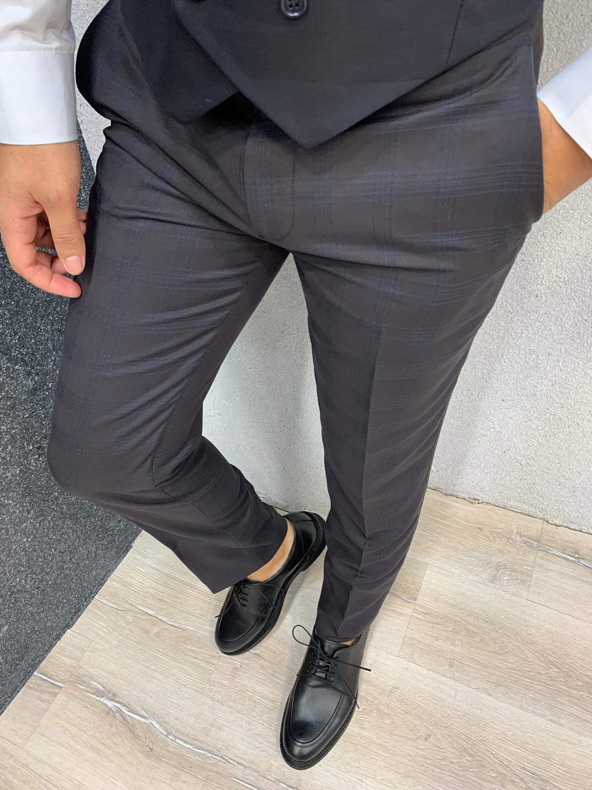 Kinda  Slim Fit Suit Dark Coffee-baagr.myshopify.com-1-BOJONI