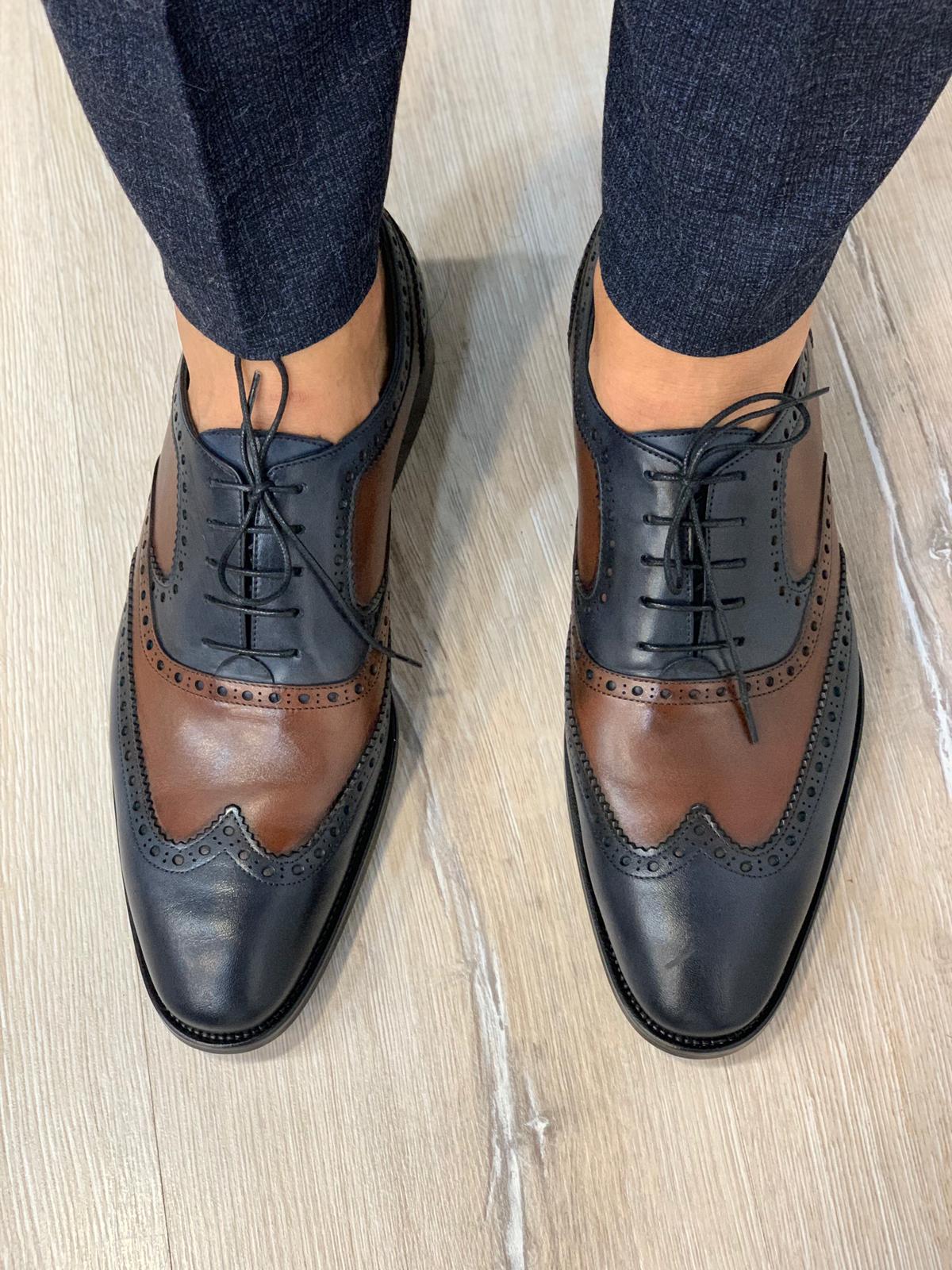 Marc Limited Shoes in Brown/Navy-baagr.myshopify.com-shoes2-BOJONI