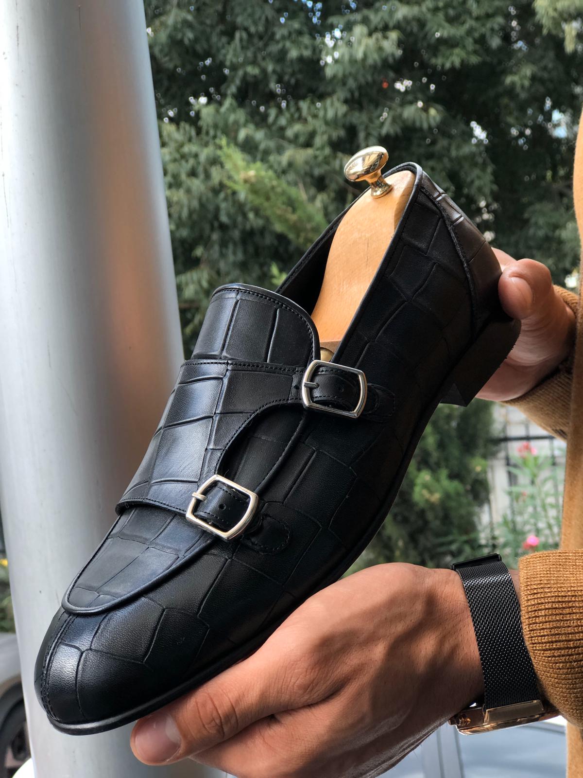 SARDINELLI LIMITED BLACK LOAFERS-baagr.myshopify.com-shoes2-BOJONI