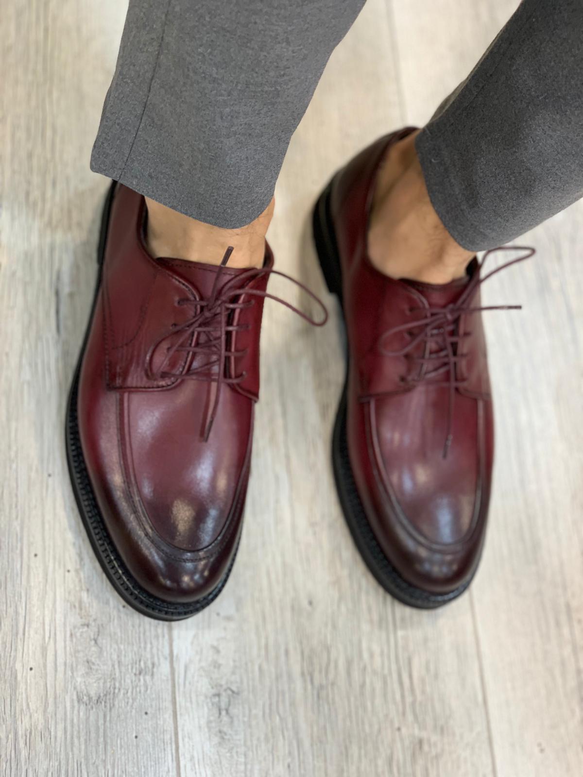 Leone Red Lace Boots-baagr.myshopify.com-shoes2-BOJONI