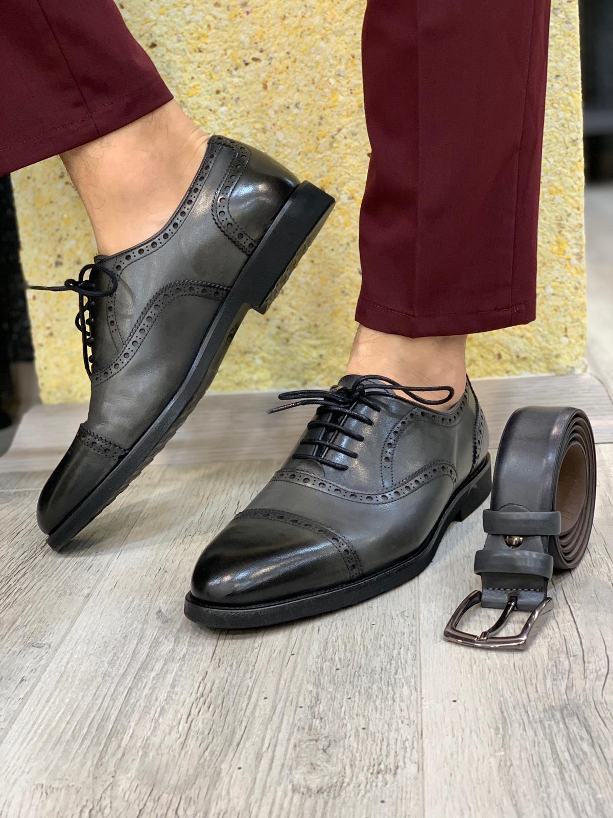 Leone Gray Lace Boots-baagr.myshopify.com-shoes2-BOJONI