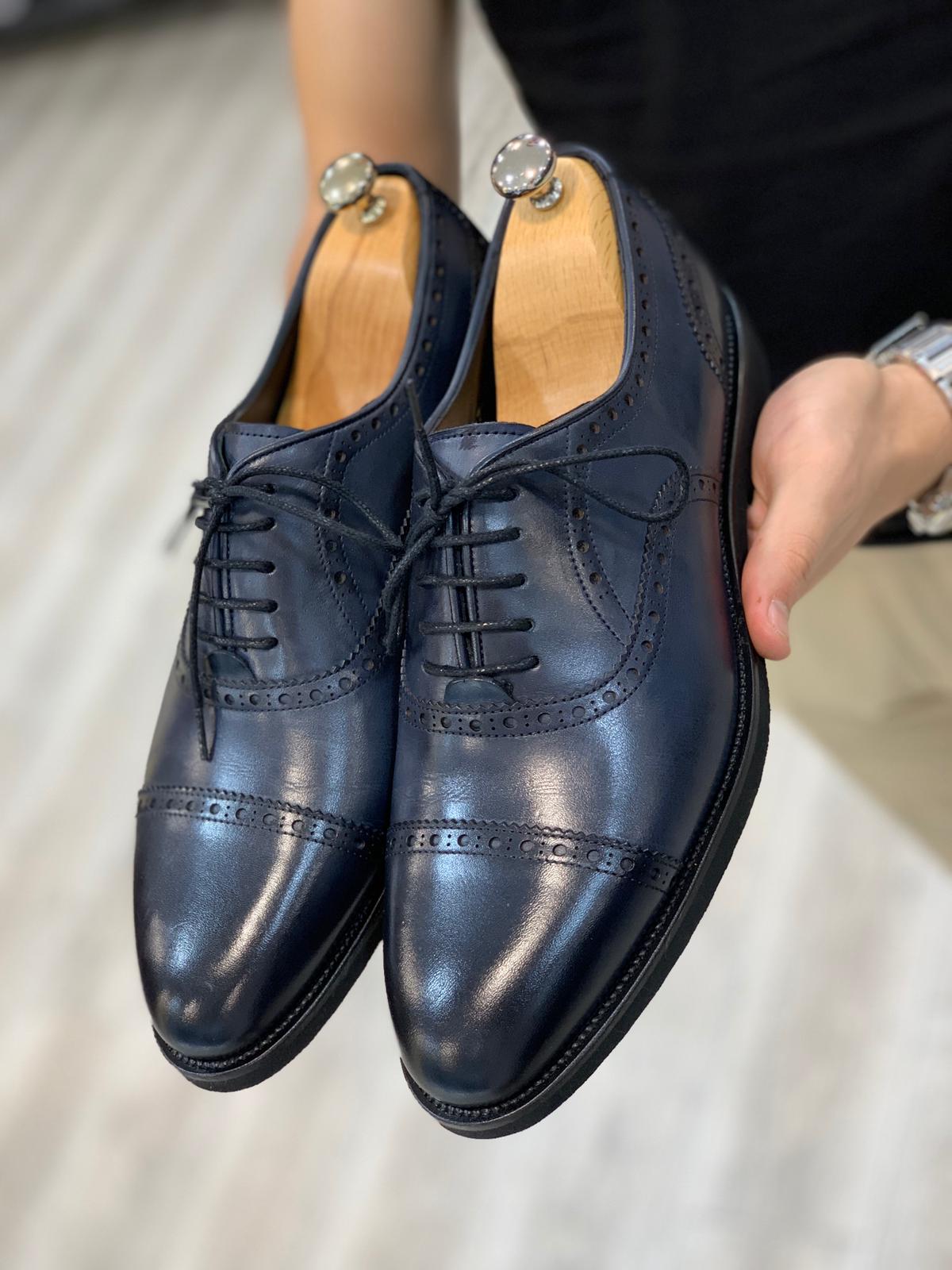 Leone Blue Lace Boots-baagr.myshopify.com-shoes2-BOJONI