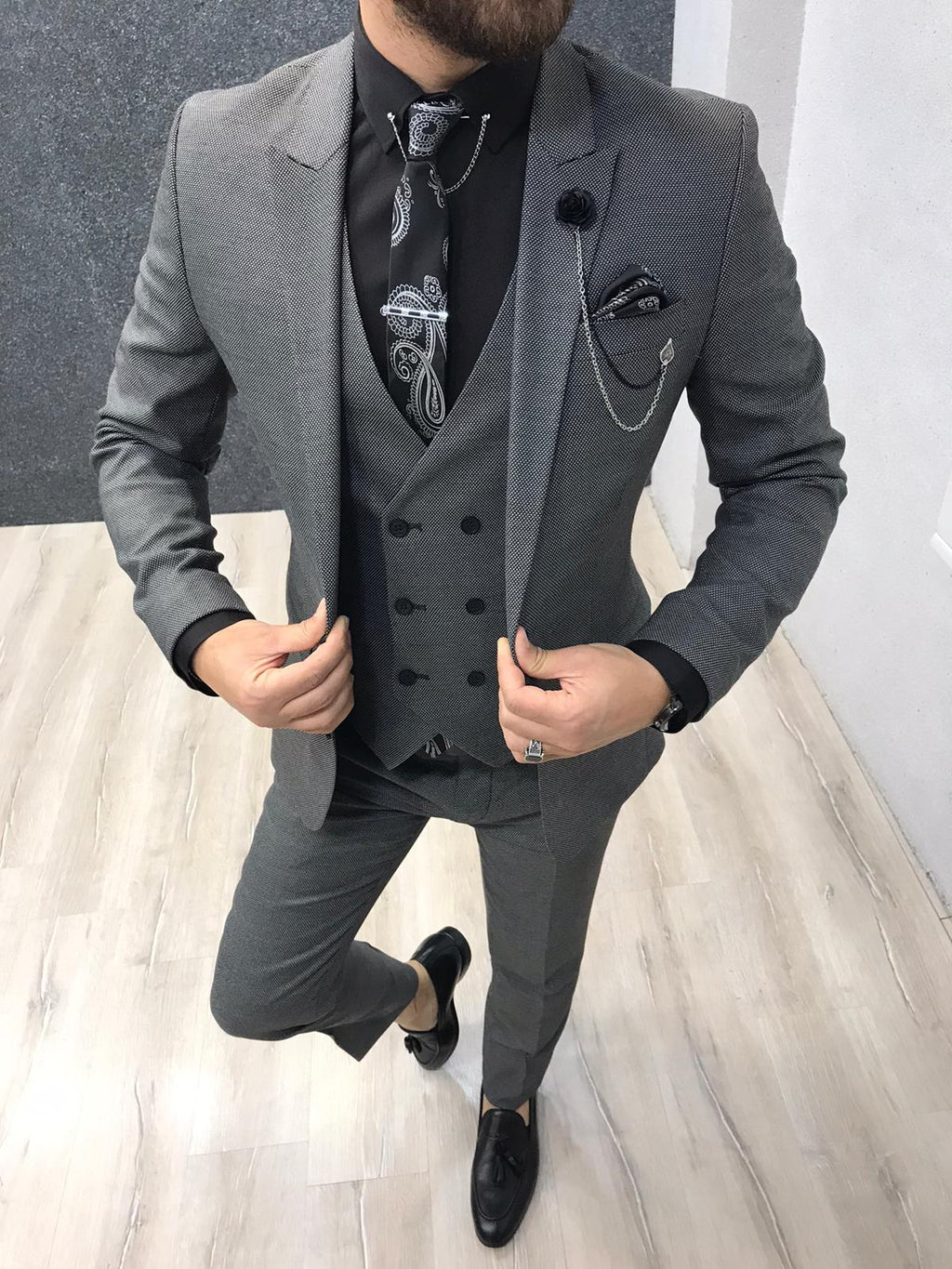 Doral Gray Slim Fit Suit-baagr.myshopify.com-1-BOJONI