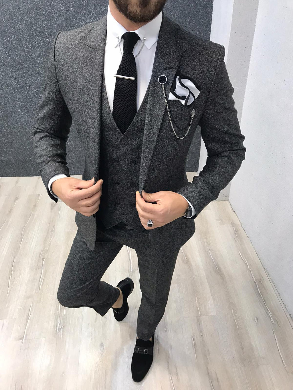 John Gray Slim Fit Suit-baagr.myshopify.com-1-BOJONI