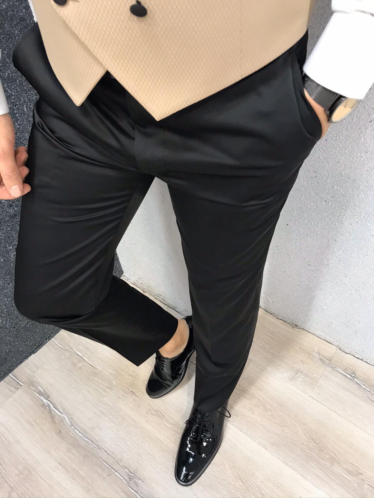 Royal Golden Slim Fit Tuxedo-baagr.myshopify.com-1-brabion