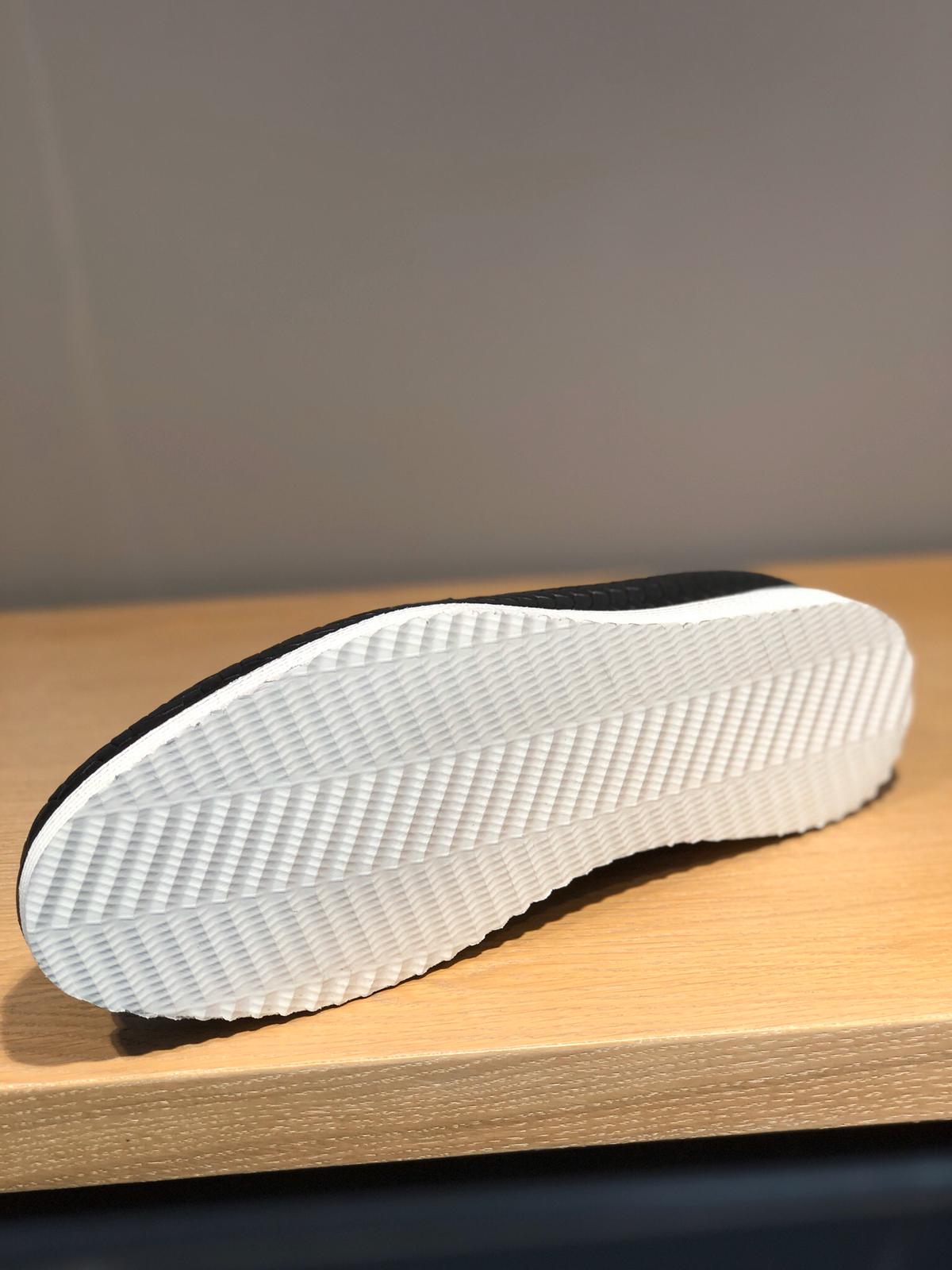 Bojoni Knitted Leather With Tassels Shoes Black-baagr.myshopify.com-shoes2-BOJONI