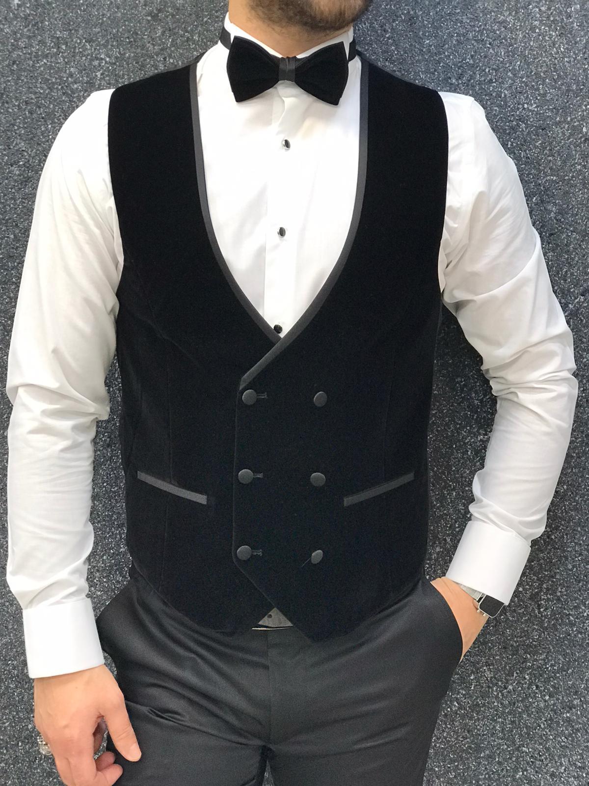 Zerno Velvet Slim Fit White Tuxedo-baagr.myshopify.com-1-BOJONI