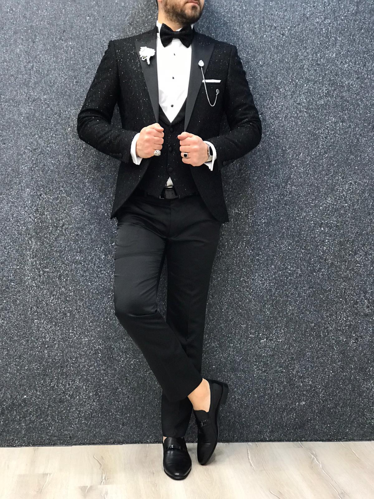 Zerno Brilliant Slim Fit Black Tuxedo-baagr.myshopify.com-1-BOJONI