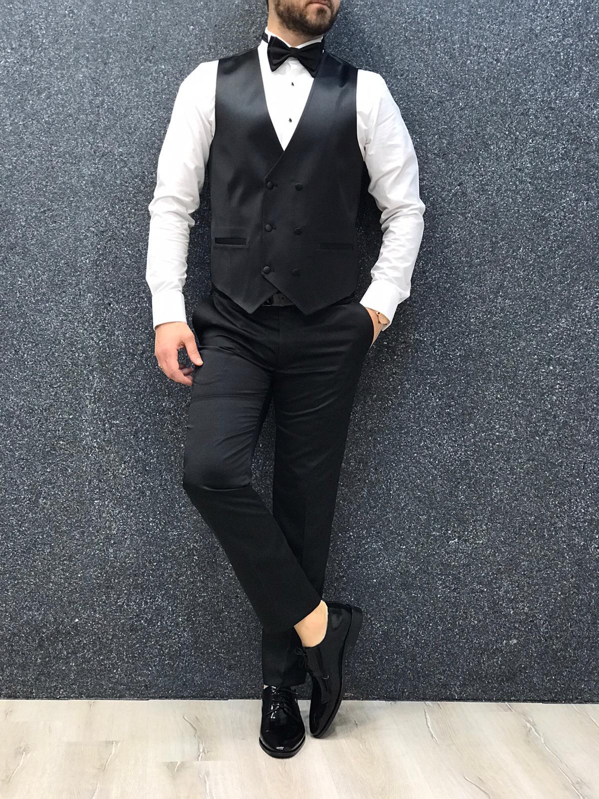 Zerno Brilliant Slim Fit Golden Tuxedo-baagr.myshopify.com-1-BOJONI