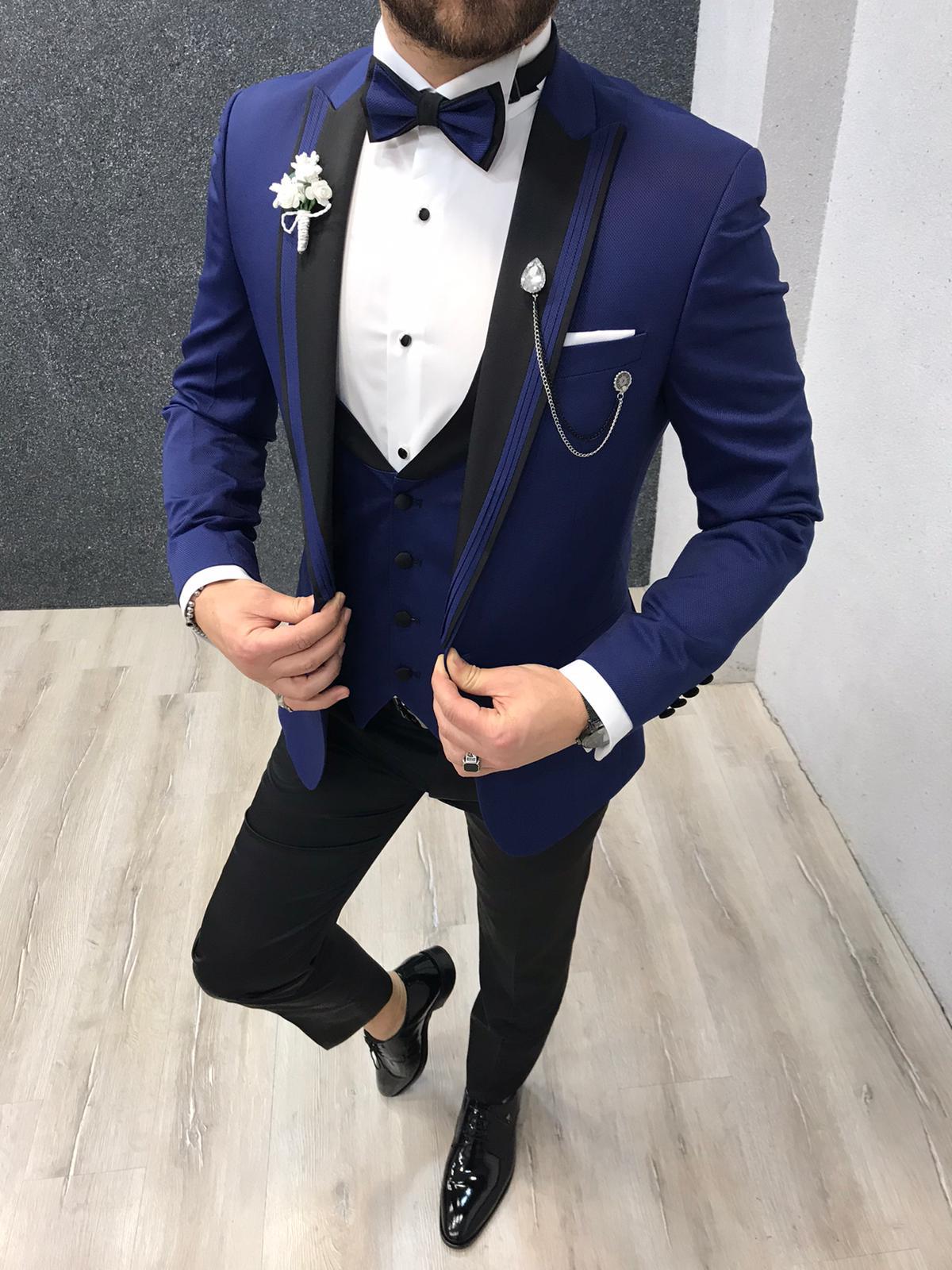 Zerno Slim Fit Sax Tuxedo-baagr.myshopify.com-1-BOJONI