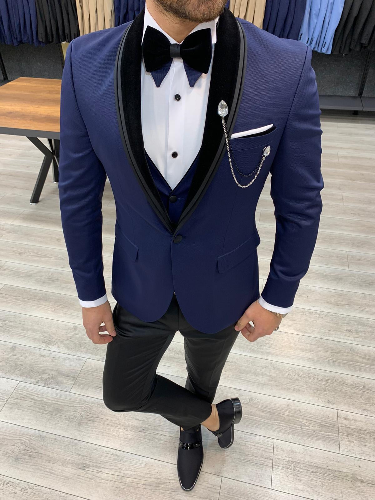 Owen Royal Slim Fit Navy Tuxedo-baagr.myshopify.com-1-BOJONI