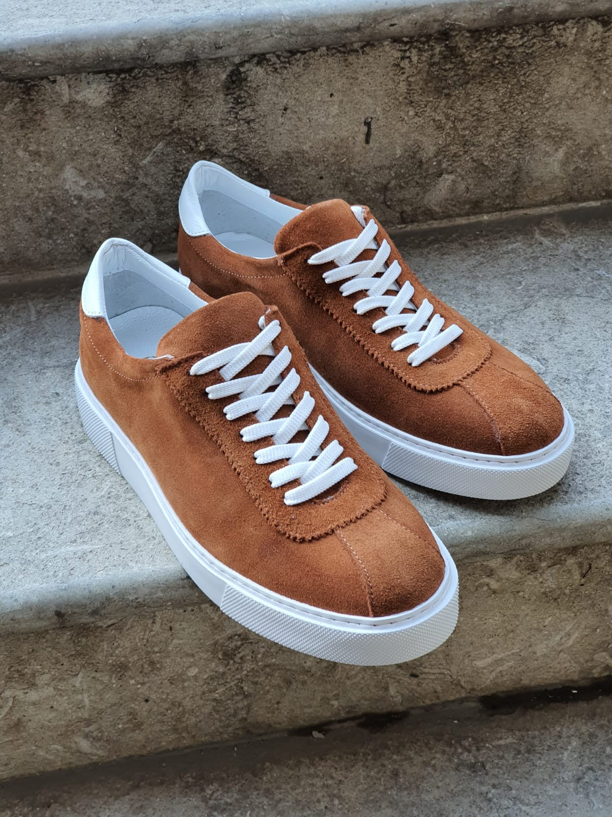 Lehi Navy Blue Mid-Top Suede Sneaker-baagr.myshopify.com-shoes2-BOJONI