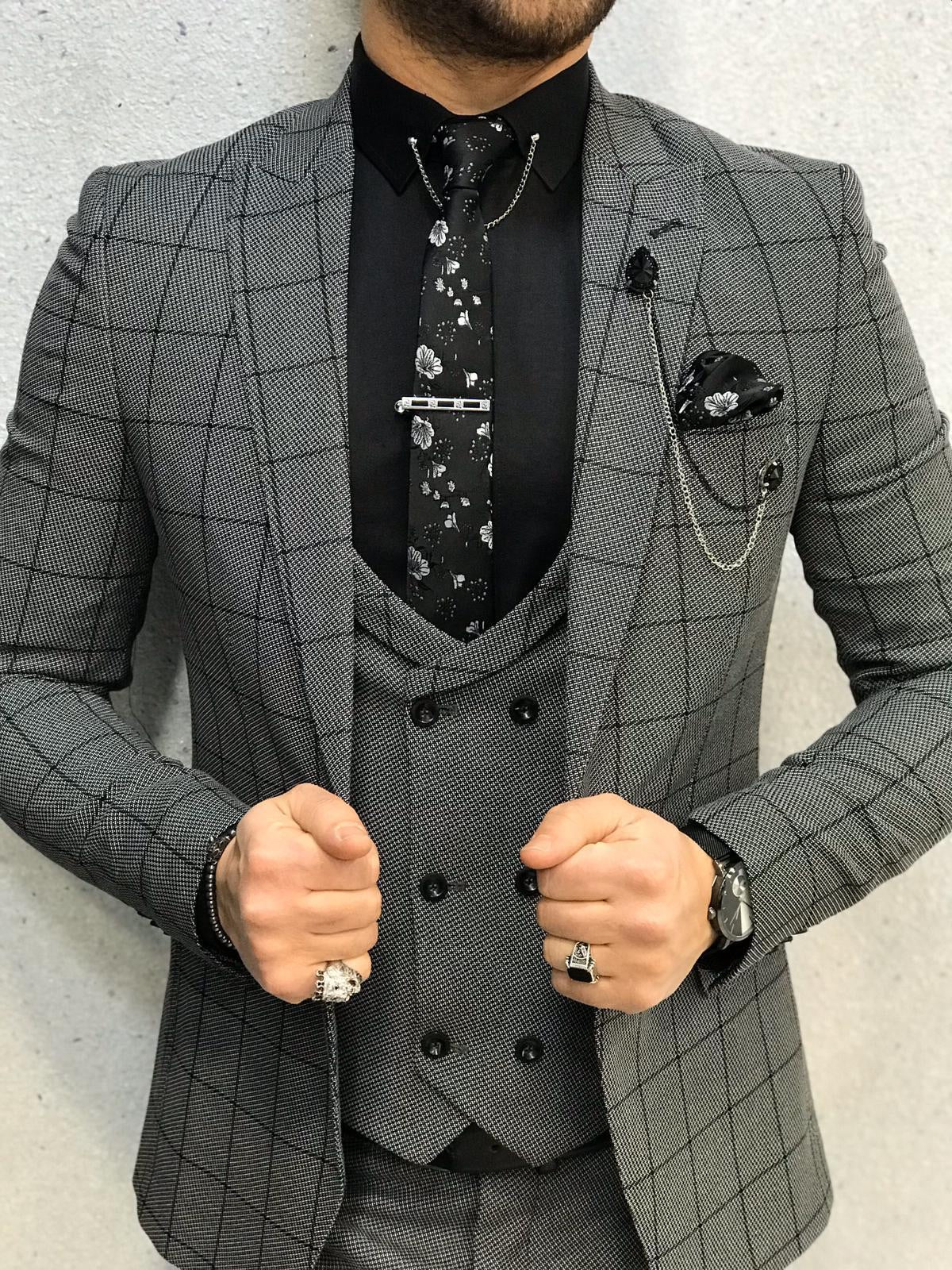 Olympia Gray  Slim Fit  Suit-baagr.myshopify.com-1-BOJONI