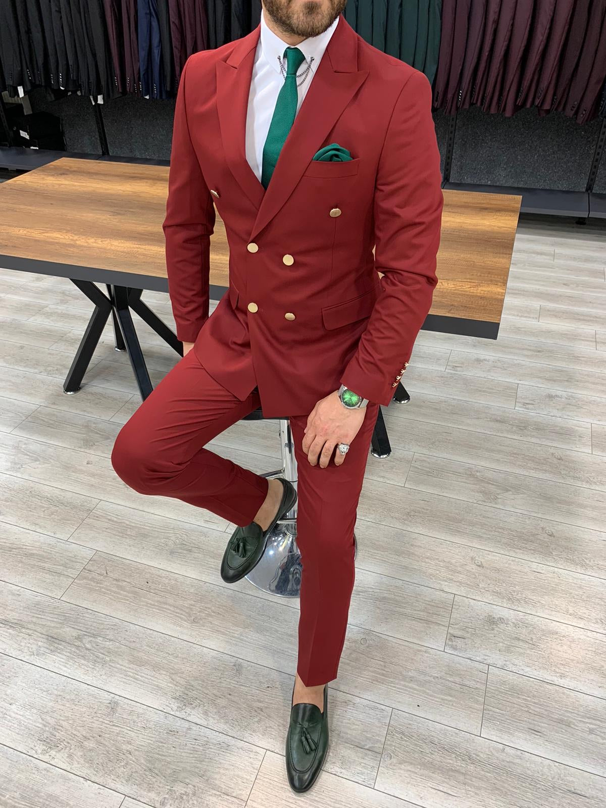 Crystal Double Breasted Claret Red Suit-baagr.myshopify.com-1-BOJONI