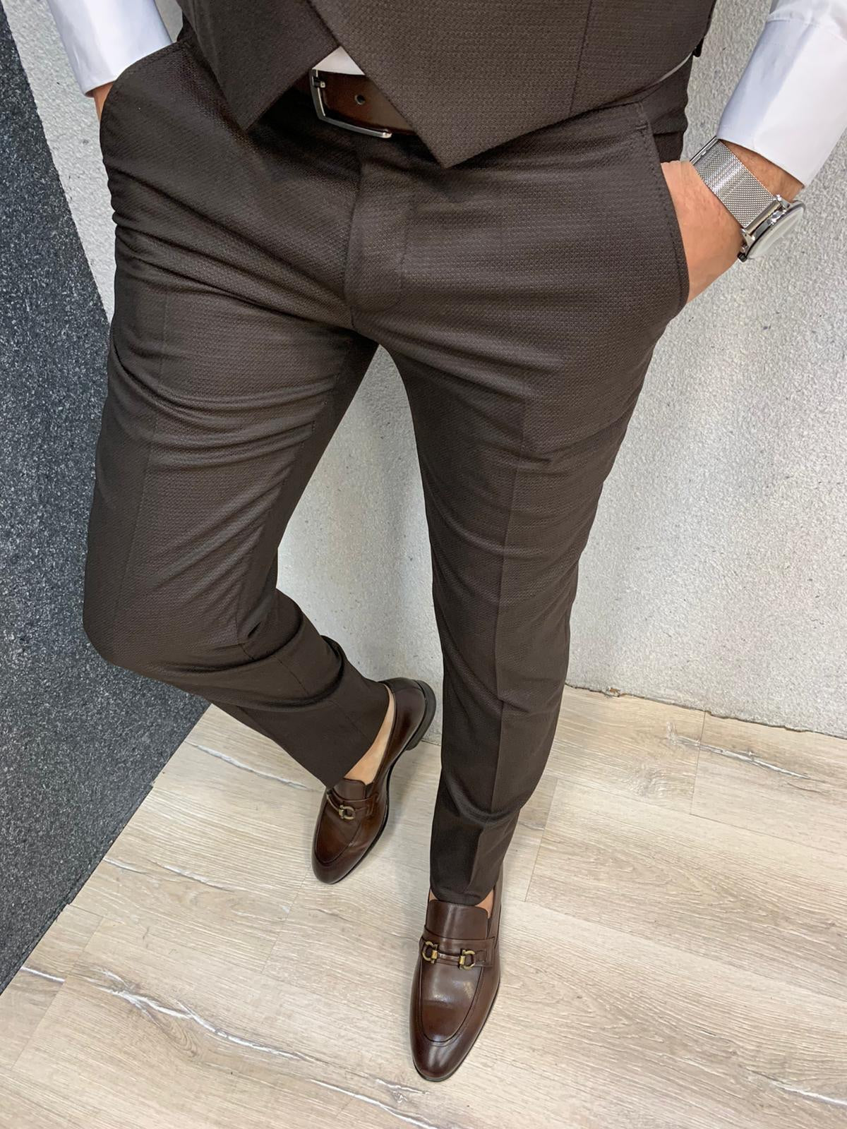 Olympia Brown Slim Fit  Suit-baagr.myshopify.com-1-BOJONI