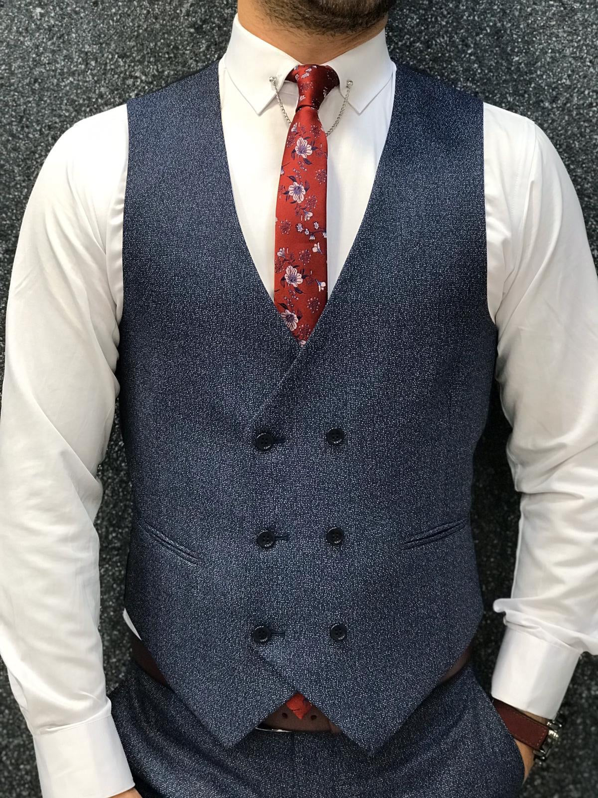 Olympia Navy Blue  Slim Fit  Suit-baagr.myshopify.com-1-BOJONI