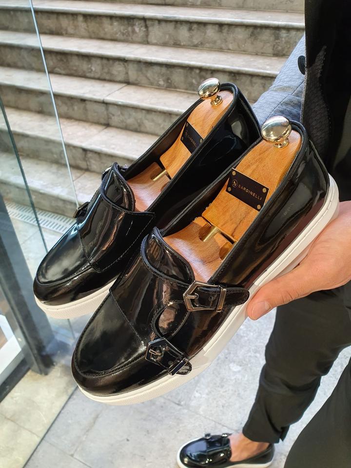 VillaNova Black Double Monk Strap Espadrille Loafer-baagr.myshopify.com-shoes2-BOJONI