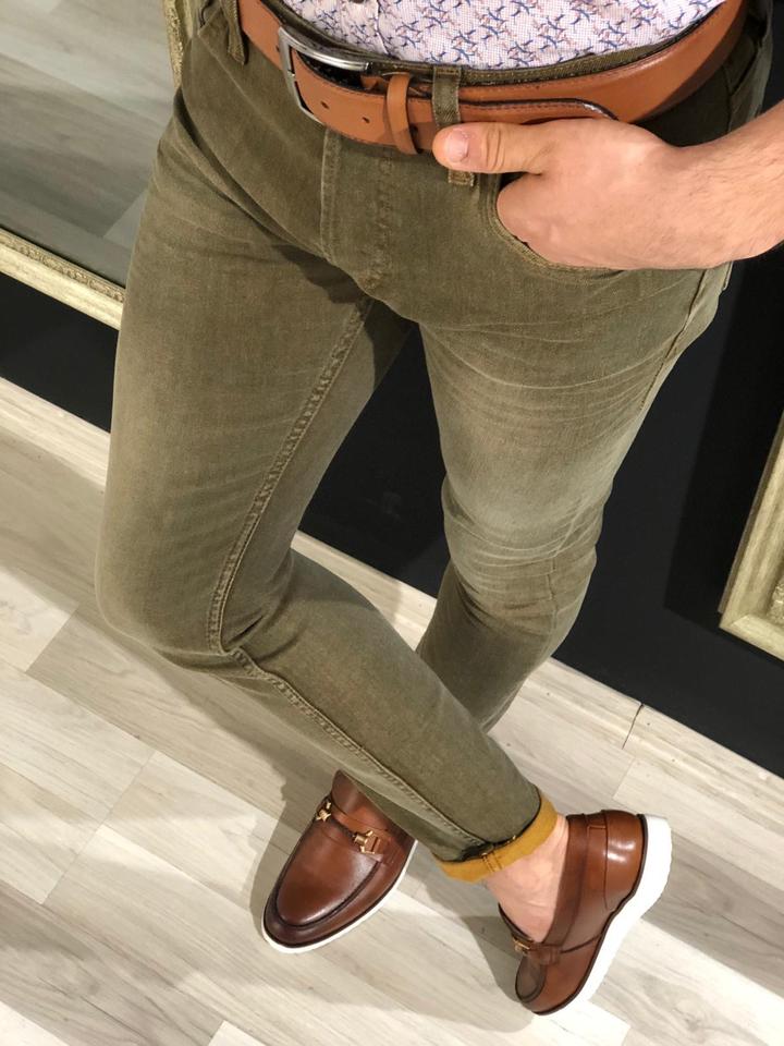 Heritage Khaki  Pants-baagr.myshopify.com-Pants-BOJONI