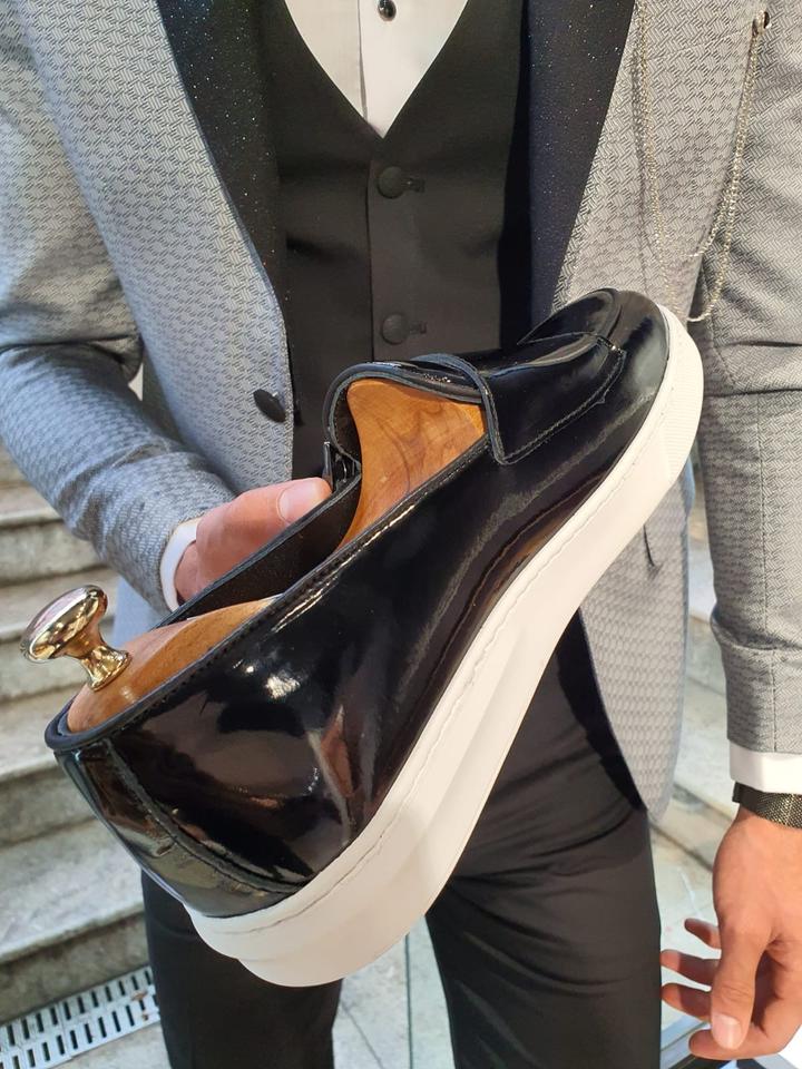 VillaNova Black Double Monk Strap Espadrille Loafer-baagr.myshopify.com-shoes2-BOJONI