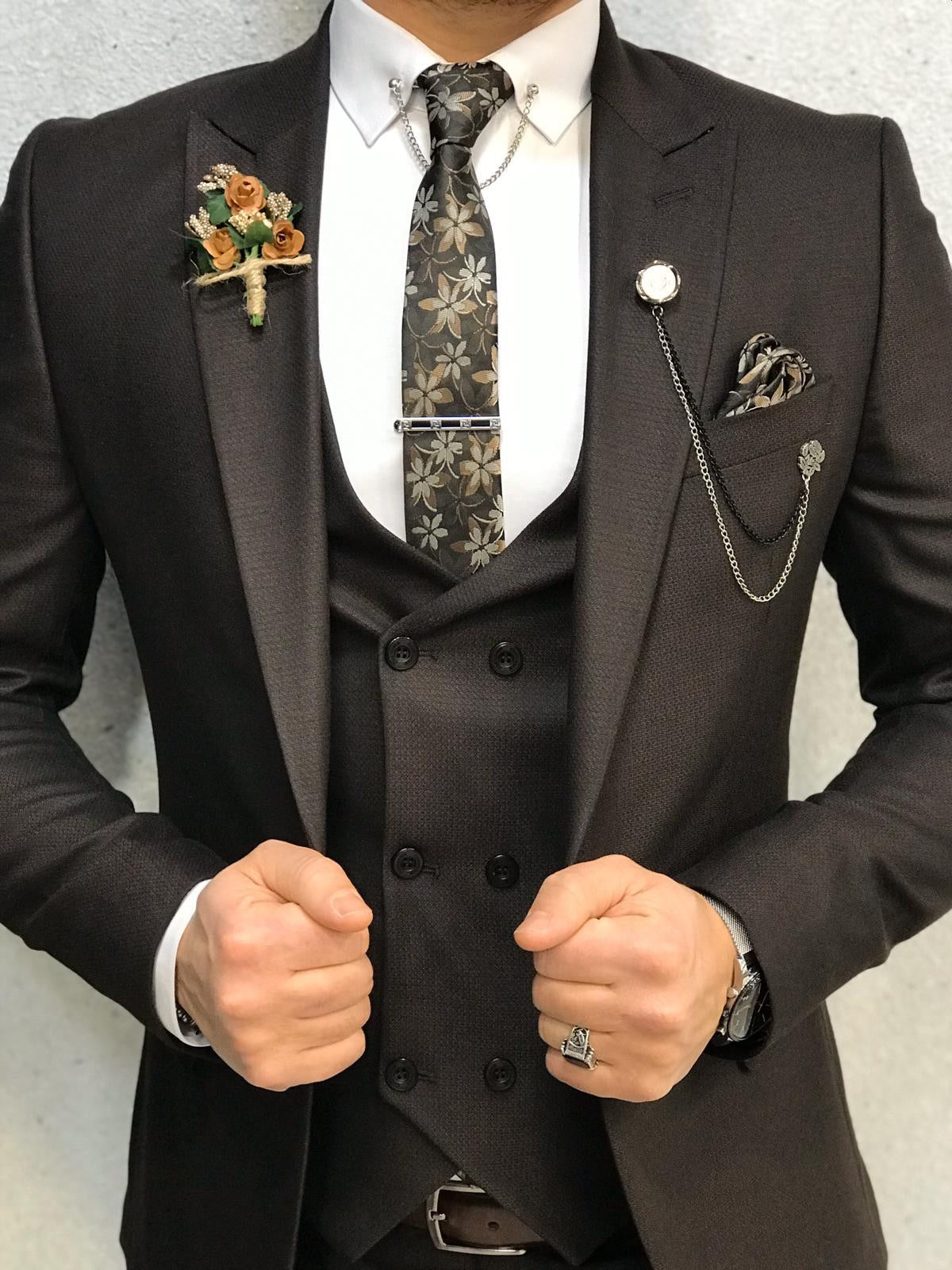 Olympia Brown Slim Fit  Suit-baagr.myshopify.com-1-BOJONI