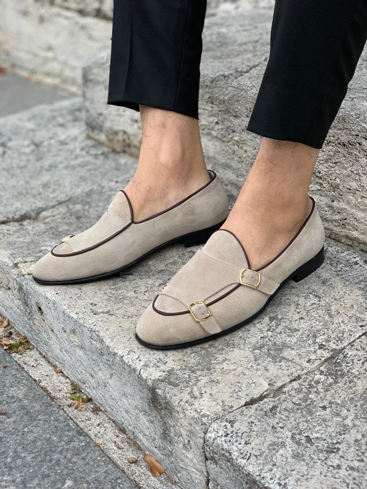 Stanoss Cream Buckle Shoes-baagr.myshopify.com-shoes2-BOJONI