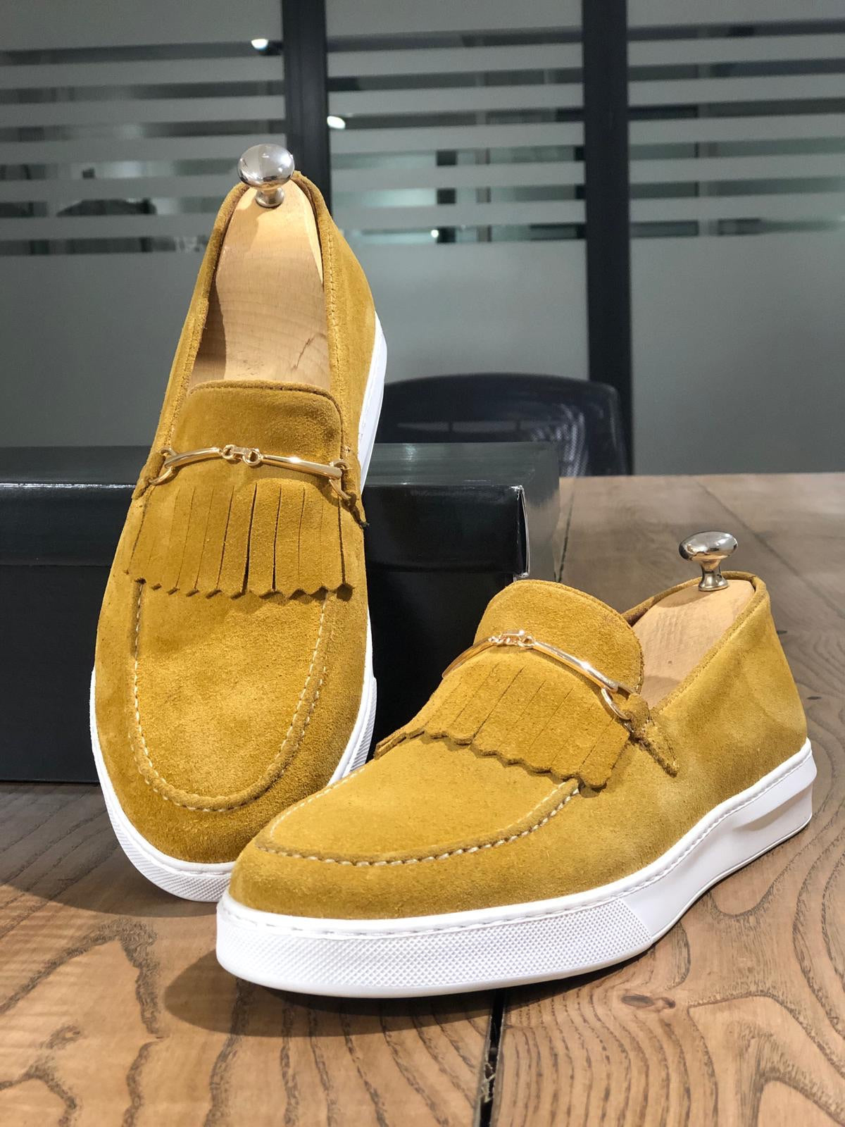 Suade Calf-Leather Shoes (6 Colors)-baagr.myshopify.com-shoes2-BOJONI