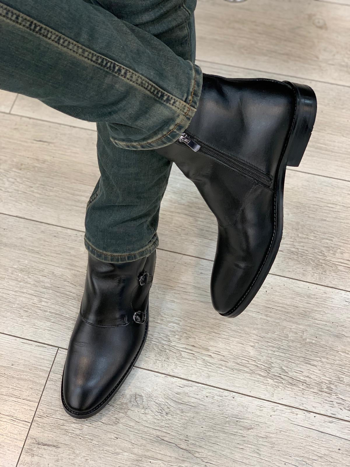 Baliko Leather Chelsea Boots Black-baagr.myshopify.com-shoes2-BOJONI