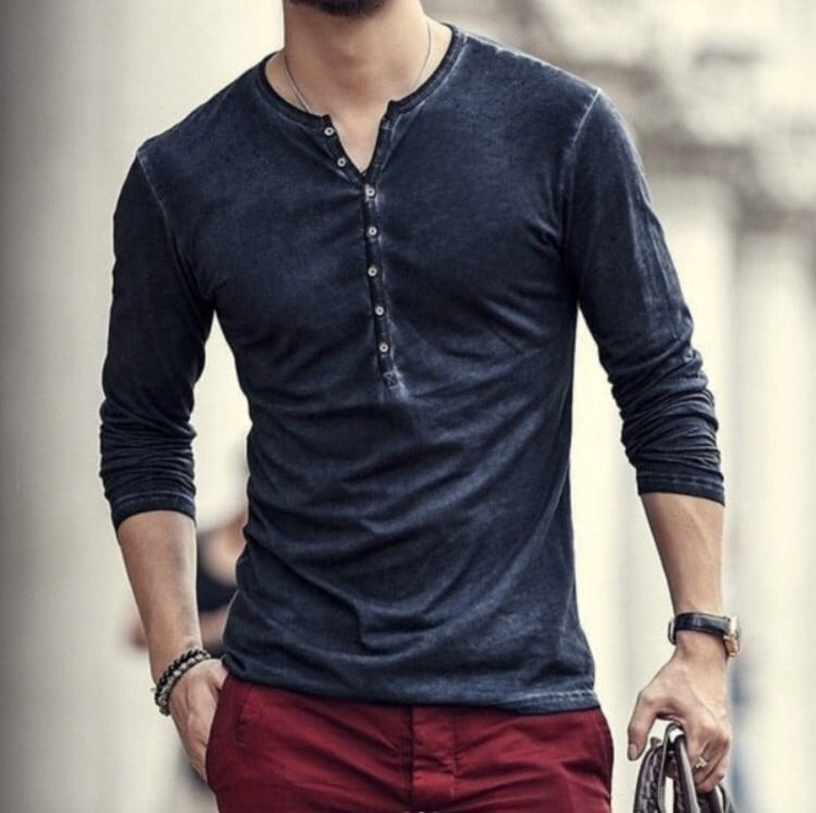 Faded Cooling Long-Sleeved Tee (3 Colors)-baagr.myshopify.com-Shirt-BOJONI