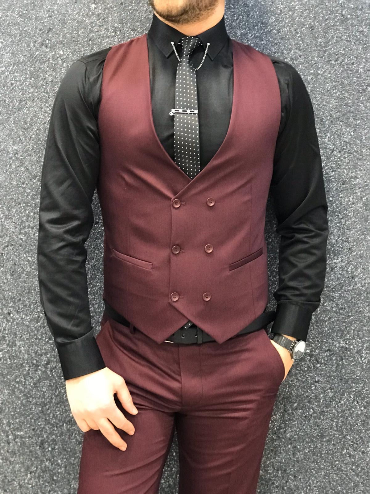 Olympia Claret Red  Slim Fit  Suit-baagr.myshopify.com-1-BOJONI