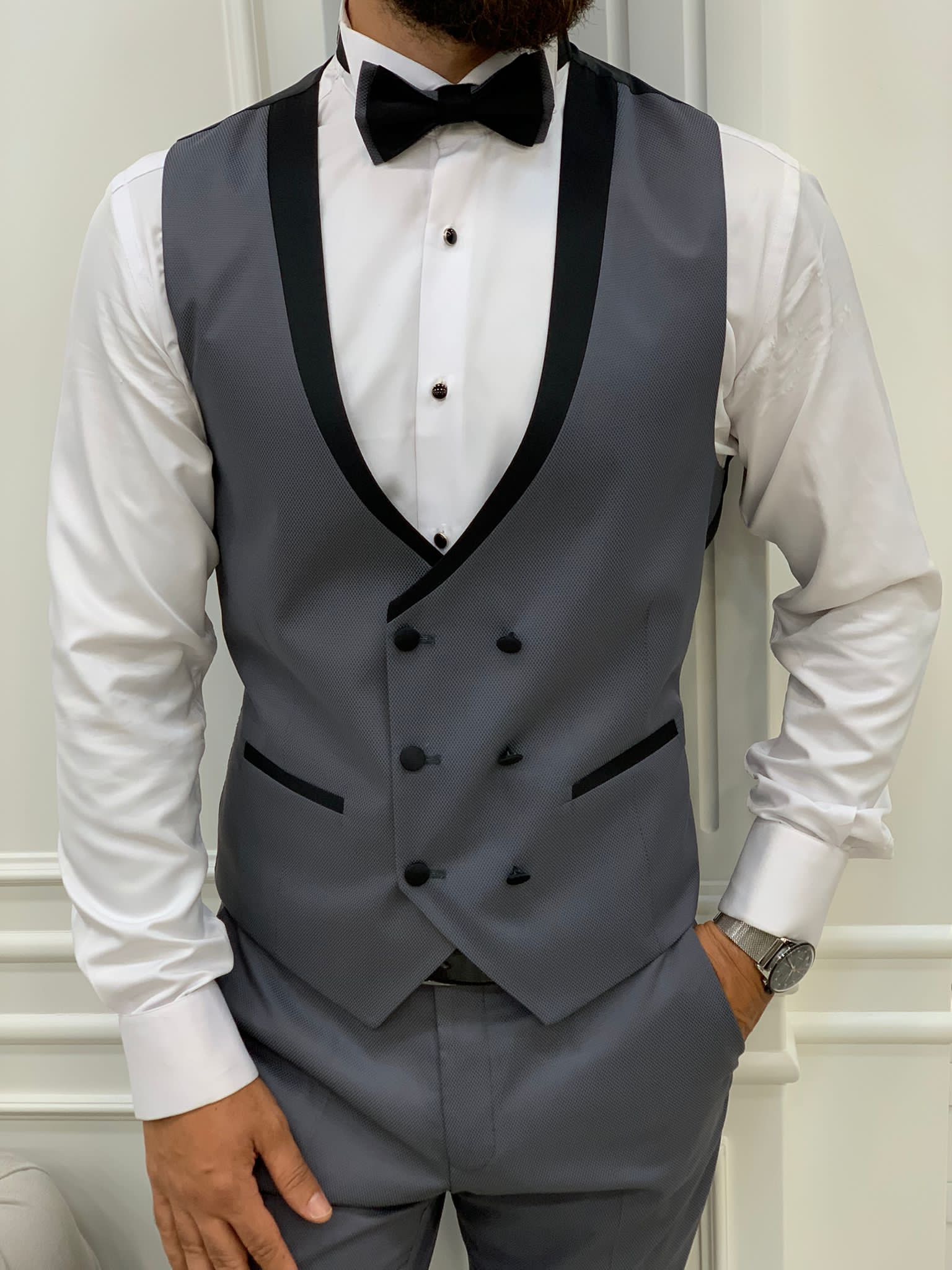 Rocca Gray Slim Fit Tuxedo-baagr.myshopify.com-1-BOJONI